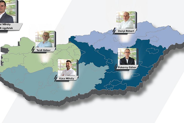 Hennlich - Területi képviselők Hennlich - Területi képviselők