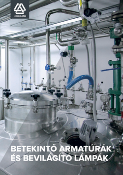 Betekintő armatúrák és bevilágító lámpák