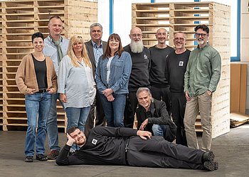 Gruppenbild von Hennlich HCT Mitarbeitern