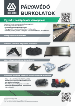 Pályavédő burkolatok szórólap