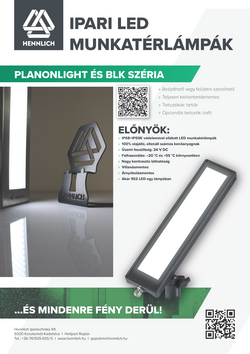 Ipari LED munkatérlámpák szórólap