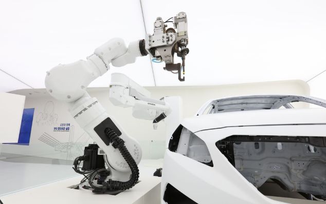 Hyundai robot az autógyártásban Hyundai robot az autógyártásban